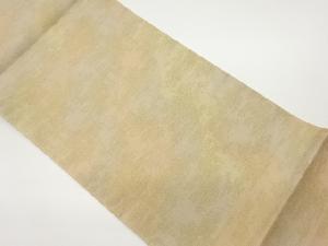 砂子綴れ抽象模様織出し全通袋帯